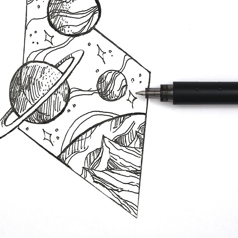 Bút Kaco ROCKET ngòi 0.5mm