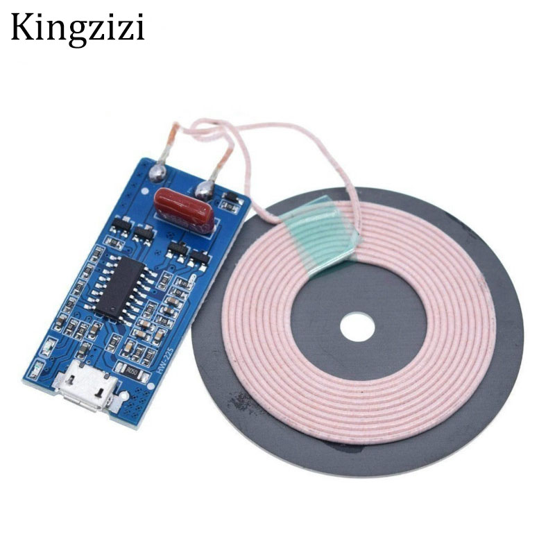 Mạch đế sạc nhanh không dây 5V 1A DIY cổng Micro USB