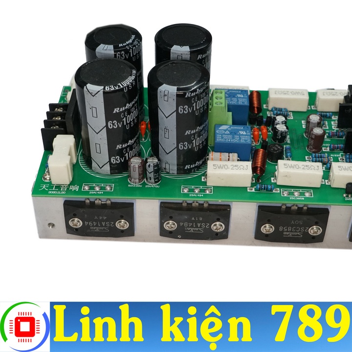 Mạch khuếch đại 8 sò SANKEN 2 kênh  - Linh kiện 789