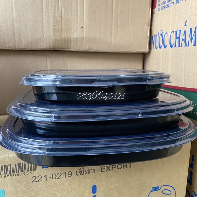 Khay nhựa đựng lẩu, sushi. Khay đựng thực phẩm - 1 chiếc.