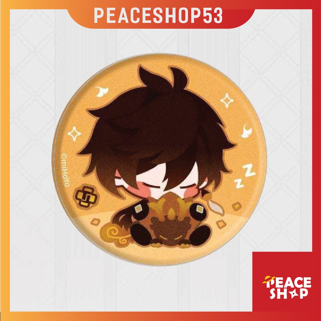 Huy hiệu Genshin Impact Lấp Lánh Huy Hiệu Game Genshin Impact Phụ Kiện Anime Manga Ver 5 HH28