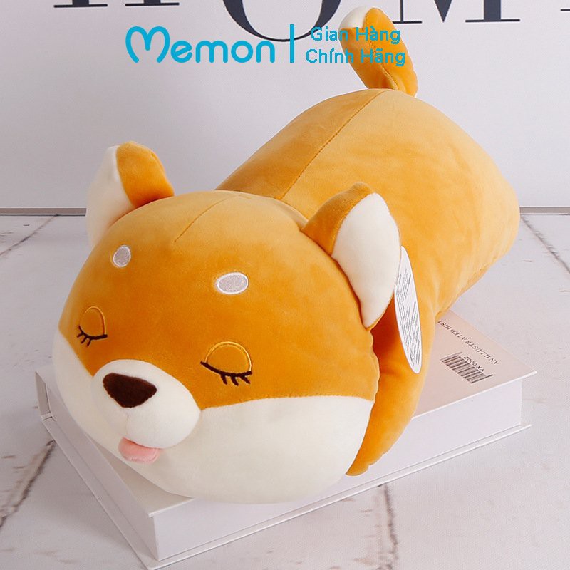 [Mã LIFEMALL2503 giảm 15% đơn 99K] Gấu Bông Chó Shiba Biểu Cảm Cao Cấp Memon