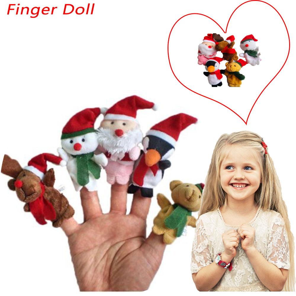 Bộ 5 Búp Bê Hoạt Hình Xinh Xắn Theo Phong Cách Giáng Sinh