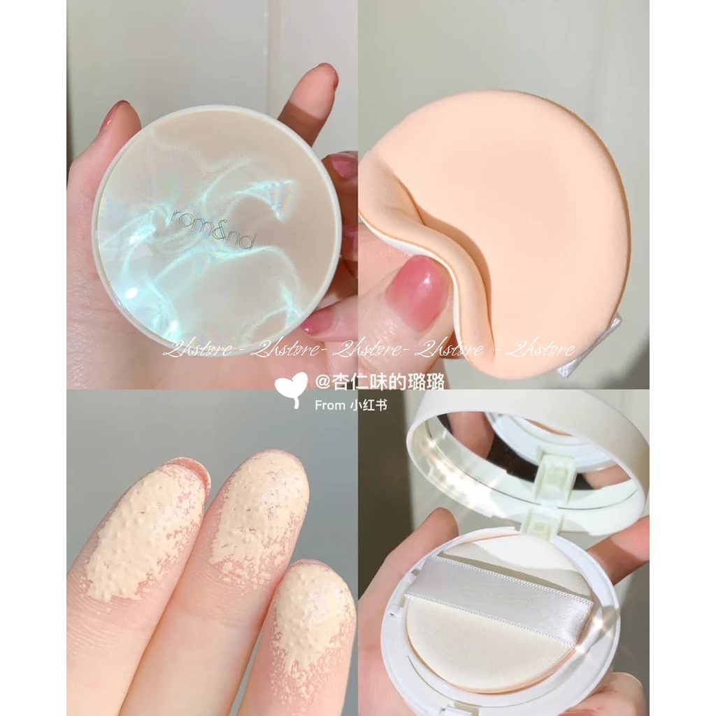 [HANBOK PROJECT] Phấn Nước Che Phủ Tốt, Cho Lớp Nền Bóng Khỏe Romand Clear Cover Cushion SPF50+ PA+++ 14g