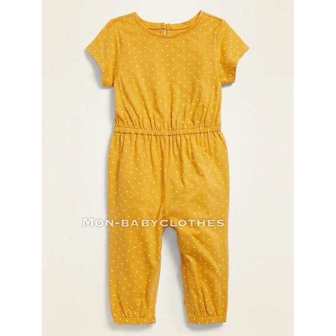 Jumpsuit CHẤM BI VÀNG  [0ldnavy]