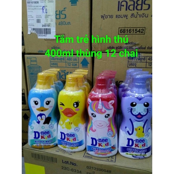sữa Tắm D-nee kirs hình thú (400ml các màu)