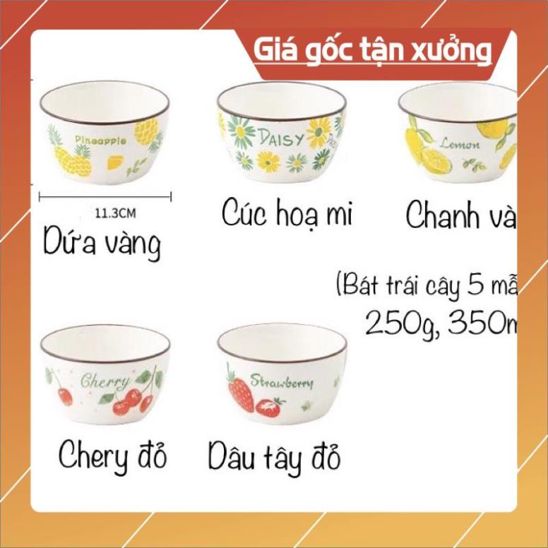 Giá Siêu Rẻ  Bát ăn cơm hình hoa quả