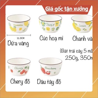 Giá Siêu Rẻ  Bát ăn cơm hình hoa quả