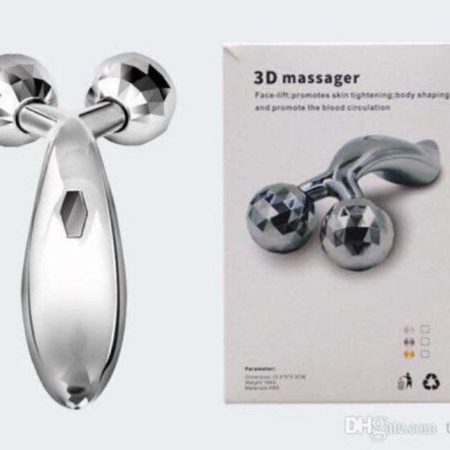 Cây lăn massage mặt 3D nâng cơ xóa nhăn