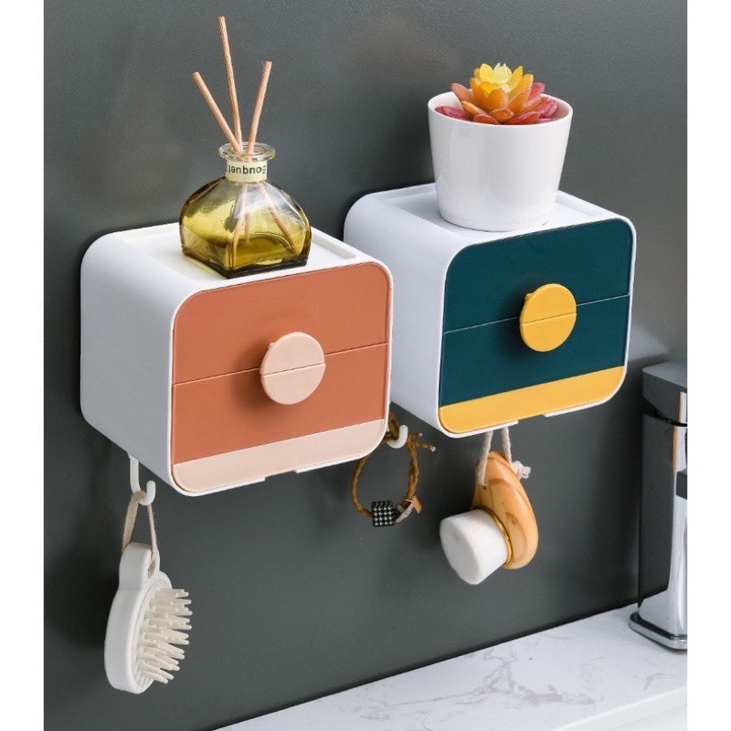 Kệ đựng xà phòng có móc treo đồ FREESHIPKệ đựng đồ đa năng