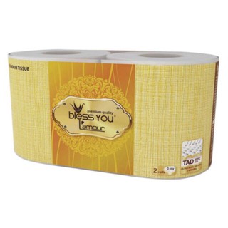 Giấy vệ sinh Bless You L'amour 10 cuộn 3 lớp