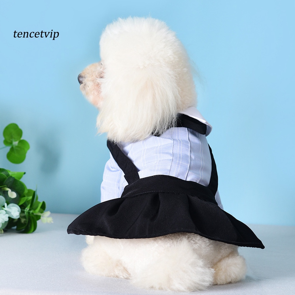 Tencetvip Đầm Vải Không Đường May Dễ Thương Phù Hợp Cho Cún Cưng Ngoài Trời