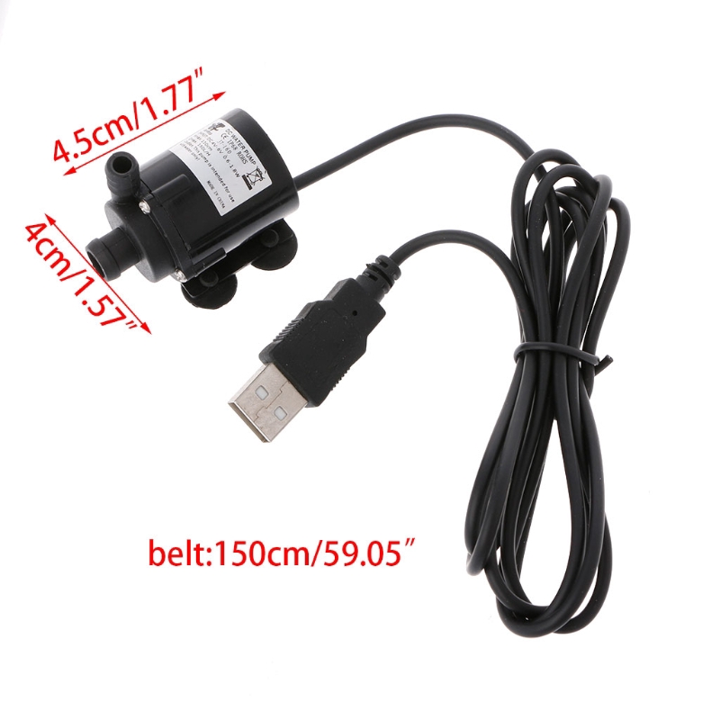 Máy Bơm Nước Mini Usb Dc5v Cho Hệ Thống Làm Mát Bằng Nước