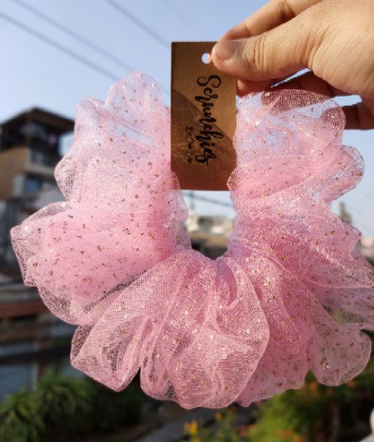 Giant Scrunchies - Dây cột tóc vải Scrunchies