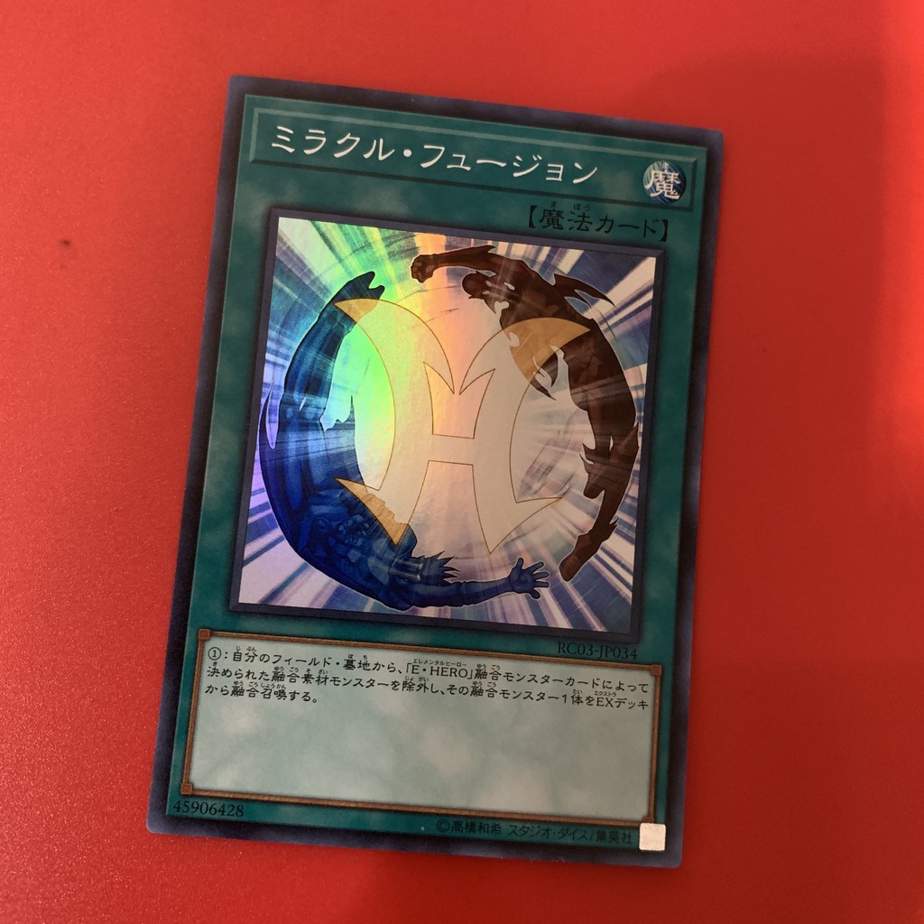 [EN-JP][Thẻ Bài Yugioh Chính Hãng] Miracle Fusion