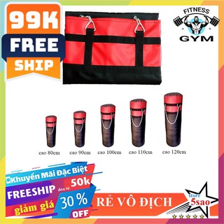 FREESHIP 🎁 Vỏ bao cát tập võ không ruột giá rẻ ⚡ Vỏ bao đấm boxing