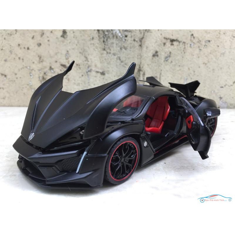 ​Mô hình xe Lykan HyperSport 2020 tỷ lệ 1:24