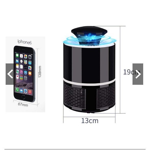 Đèn bắt muỗi và diệt côn trùng nhật bản thông minh