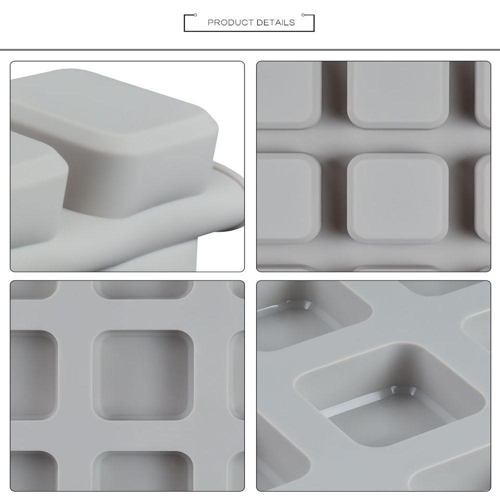 Khuôn Silicone Tạo Hình Làm Xà Phòng 3D 9 Ngăn DIY