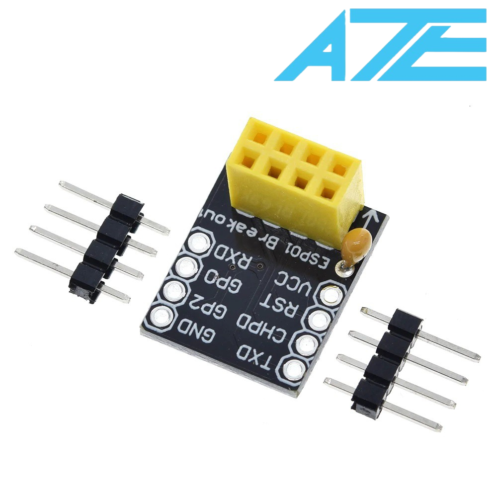Đế ra chân module ESP8266 ESP-01S cắm bo test - 12A1
