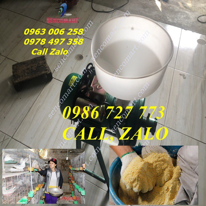 Máy Nghiền Xay Vỡ Các Loại Hạt Ngũ Cốc Cho Câu Và Làm Thức ăn Cho Gia Súc , Gía Cầm.