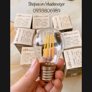 Bóng G45 4W Đui E27 - Bóng Led Edison