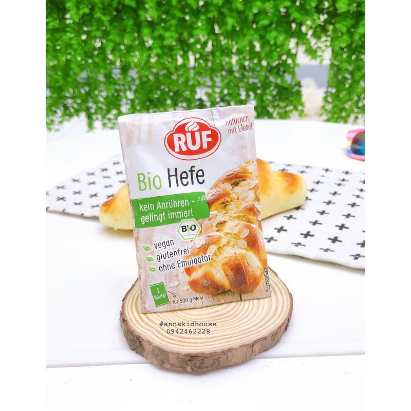 Men nở hữu cơ Ruf gói 9gr