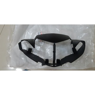 Ốp đầu trước (nắp trước tay lái) Sirius đen nhám mờ