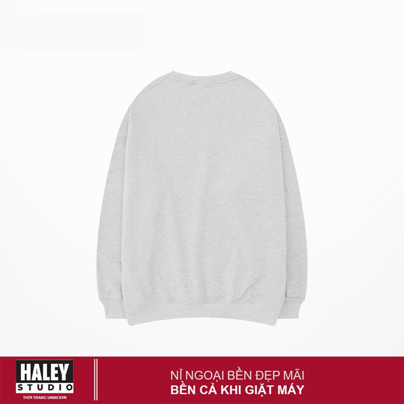 Áo SWEATER KNICKER Nam Nữ HALEY unisex mã HD237 Chất nỉ bông dày dặn ấm áp phong cách Hàn Quốc năng động
