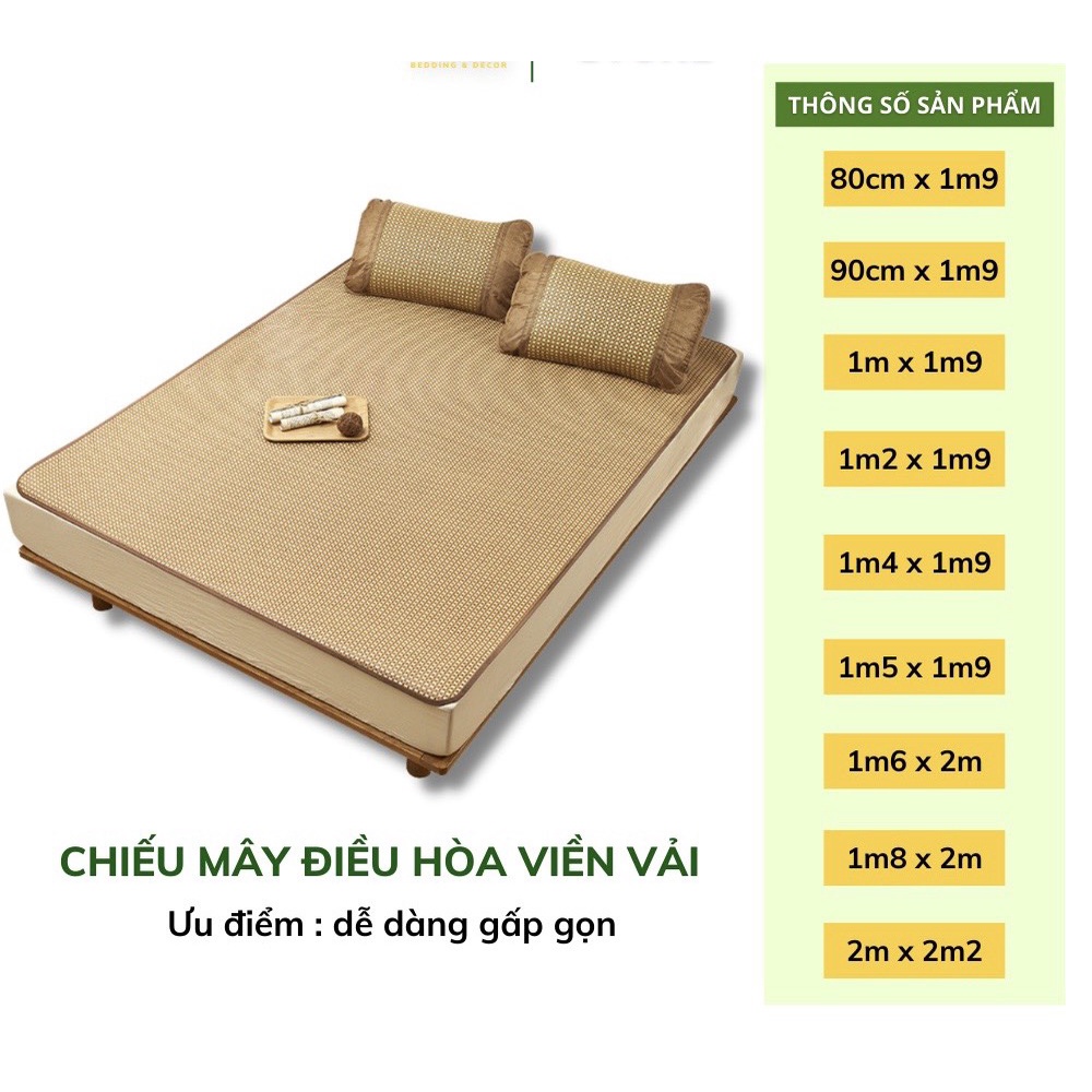 Rẻ Vô Địch Chiếu Điều Hòa 1m 1,2m 1,5m 1,6m 1,8m 2,2m Chiếu Ngủ Chiếu Trải Trên Đệm Chiếu Trải Sàn