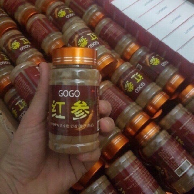 Hồng sâm cấy trắng gogo