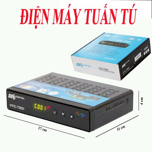 ĐẦU THU TRUYỀN HÌNH KỸ THUẬT SỐ MẶT ĐẤT DVB T2 - VTC T201 Việt Nam