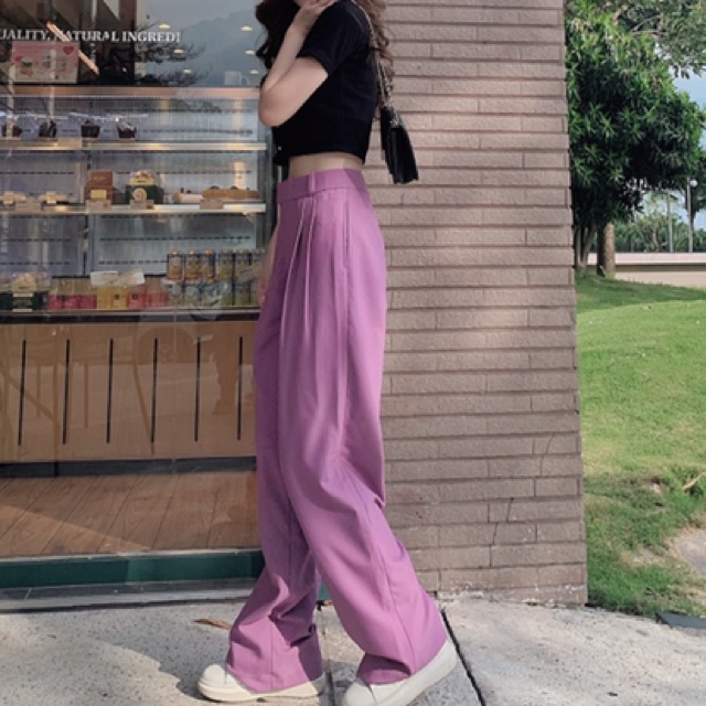 Quần tây ống rộng các màu | BigBuy360 - bigbuy360.vn