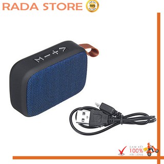 Loa Cầm Tay Bluetooth Mini Nhỏ Gọn Nghe Nhạc Không Dây Cắm Usb Và Thẻ Nhớ Charge G2