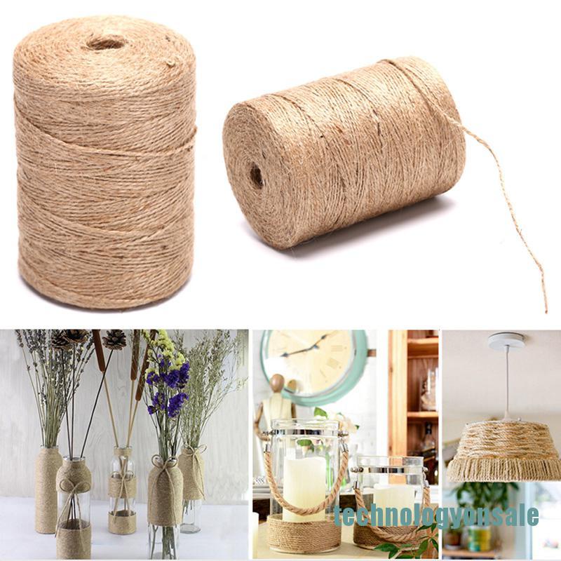 Cuộn Dây Thừng Sợi Đay Tự Nhiên Dùng Làm Đồ Thủ Công Diy