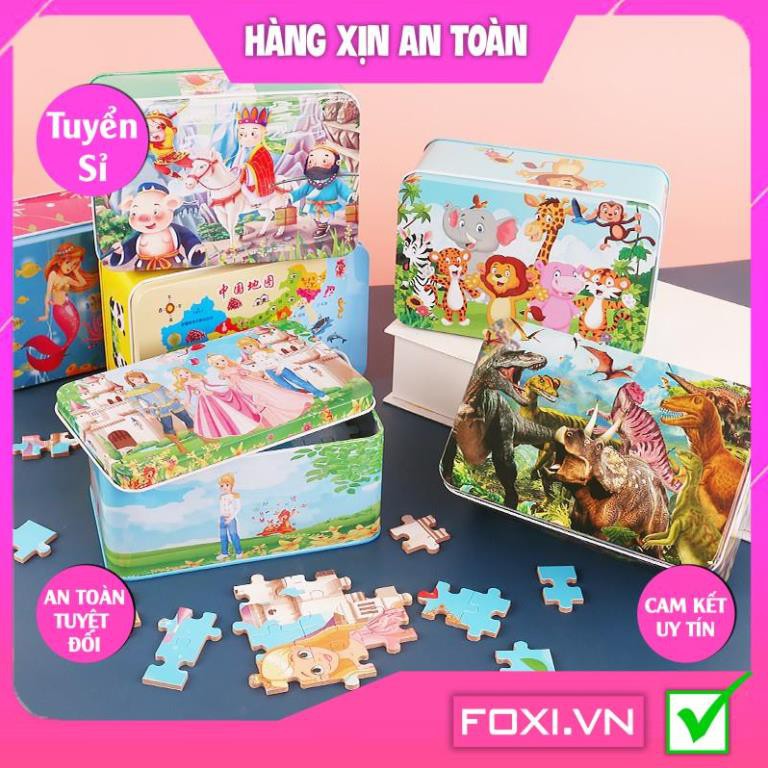 Tranh xếp hình-ghép hình 200 miếng gỗ puzzle nhiều chủ đề-Đồ chơi cho trẻ-phát triển trí tuệBé vừa chơi vừa học thú vị