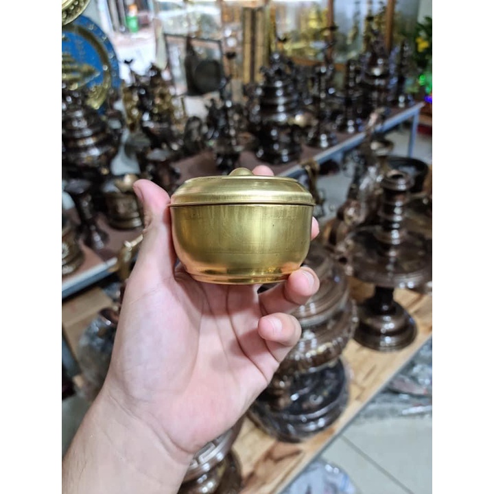 HỘP ĐỒNG ĐỰNG  5x7 CM CHẤT LIỆU BẰNG ĐỒNG 💯