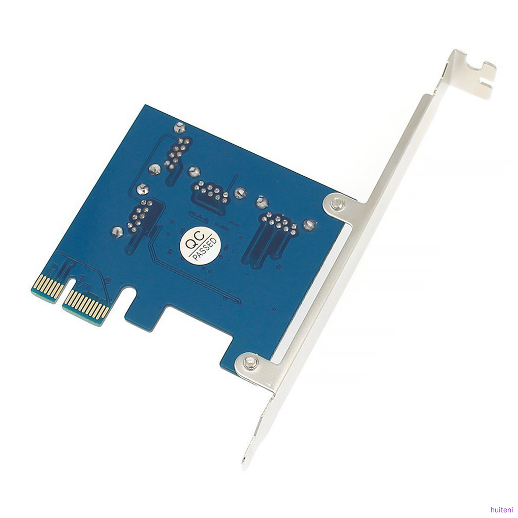 Khe Cắm Thẻ PCI-E1 Đến 4 Thẻ Riser PCI-E Bên Ngoài PCI -E USB 3.0 Thẻ Adaptor