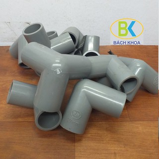 (Mua nhiều giá tốt) Co góc 3 hướng phi 27mm Bình Minh