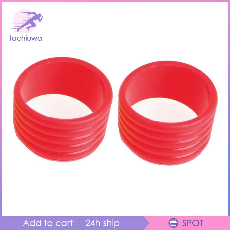Set 2 Vòng Silicone Gắn Tay Cầm Vợt Tennis