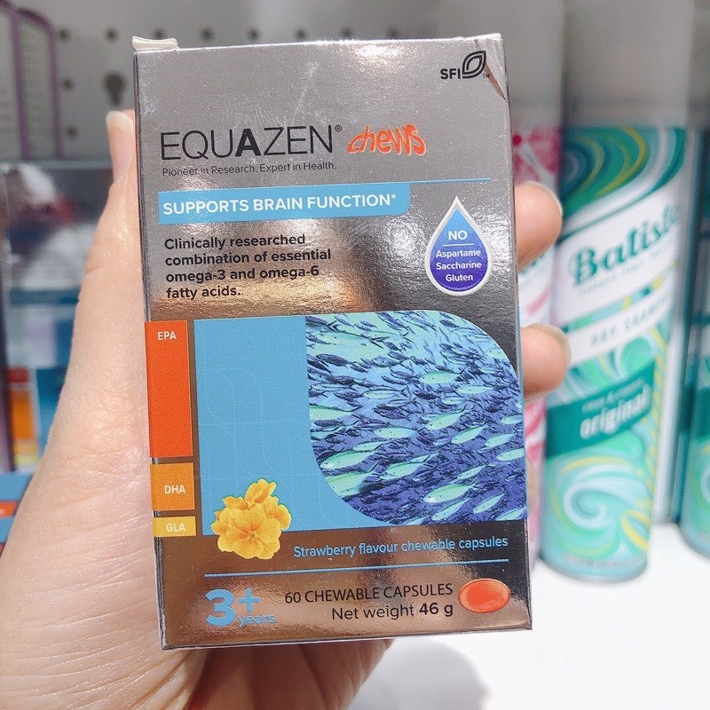 UK - DHA Equazen bổ sung DHA cho bé thông minh từ 6 tháng tuổi