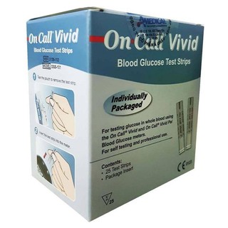 Que thử đường huyết Acon On-Call Vivid