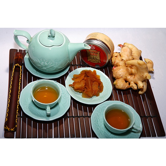 GỪNG SẤY MẬT ONG CAO CẤP PHÚC AN 150g Giúp ngủ ngon, tăng cường hệ miễn dịch