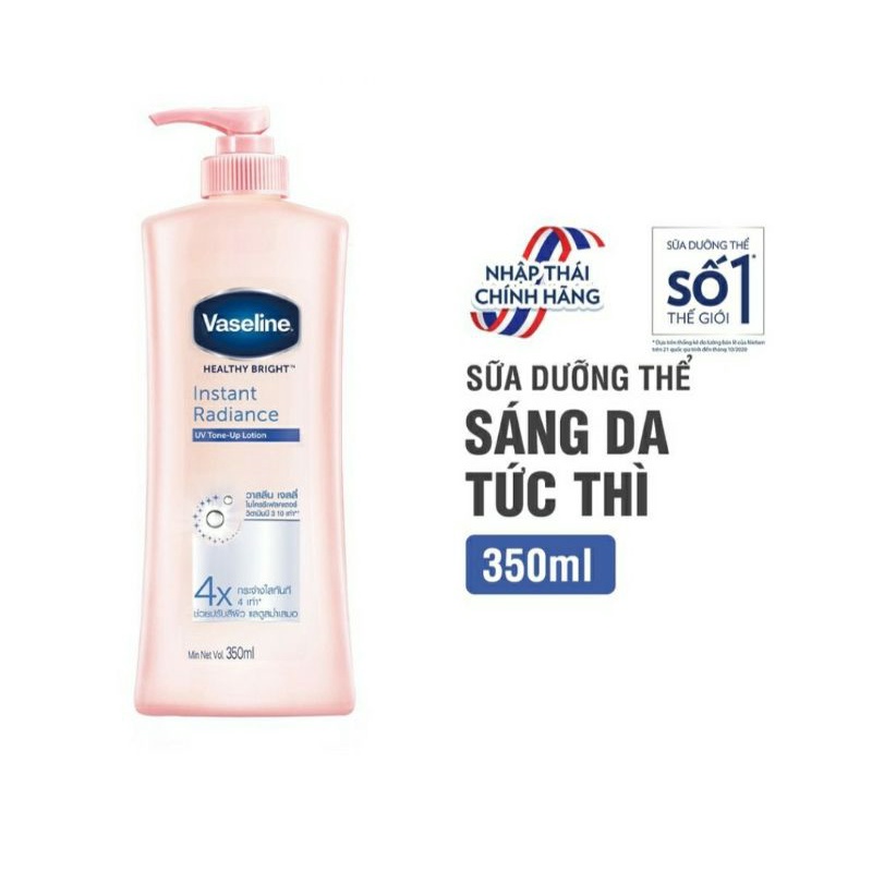 Sữa dưỡng thể trắng da Vaseline 350ml