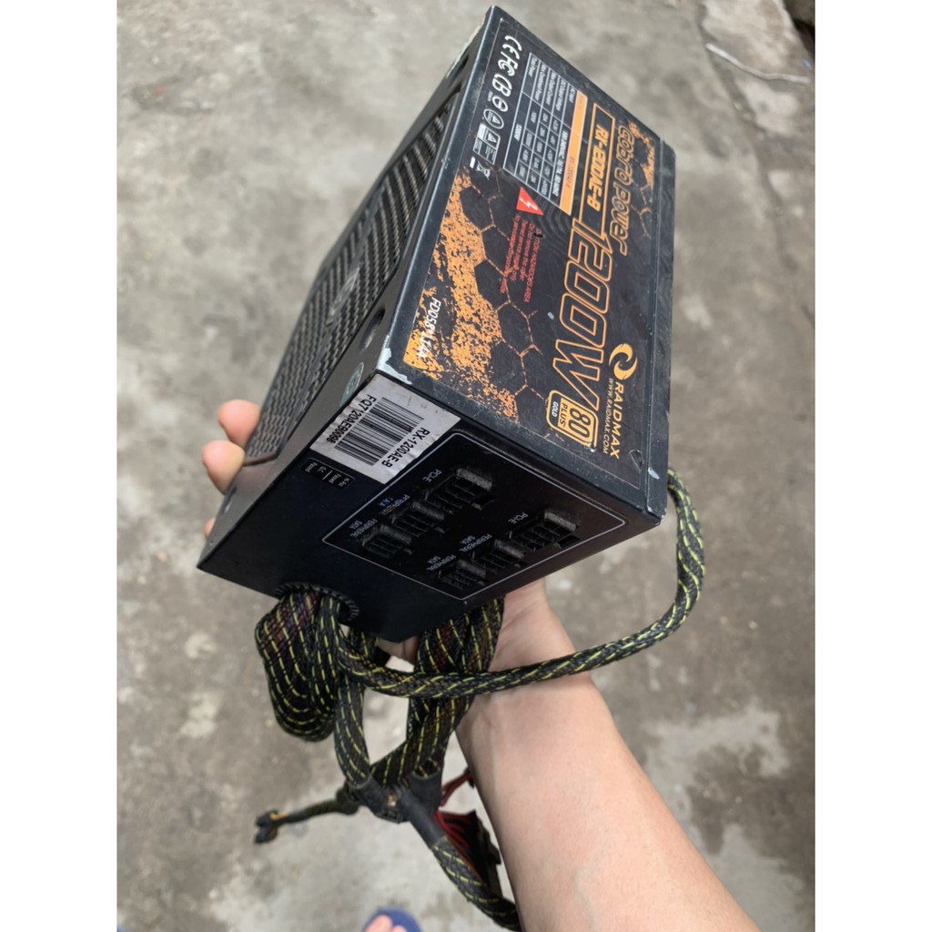 Nguồn Raimax Diamond 1800w 90Plus Gold cũ