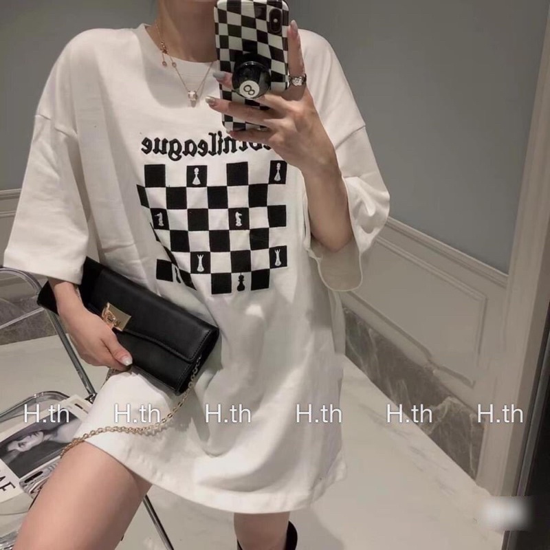 Áo Thun Nữ Form Rộng , Áo Phông Unisex Freesize 40kg_70kg Chất Cotton Không Xù về hàng siêu chất Siêu Đẹp