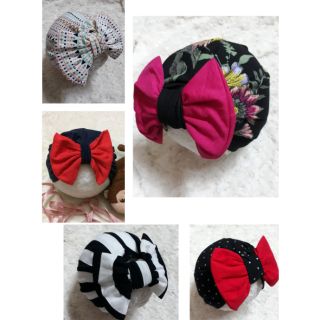 Mũ turban nơ bé gái