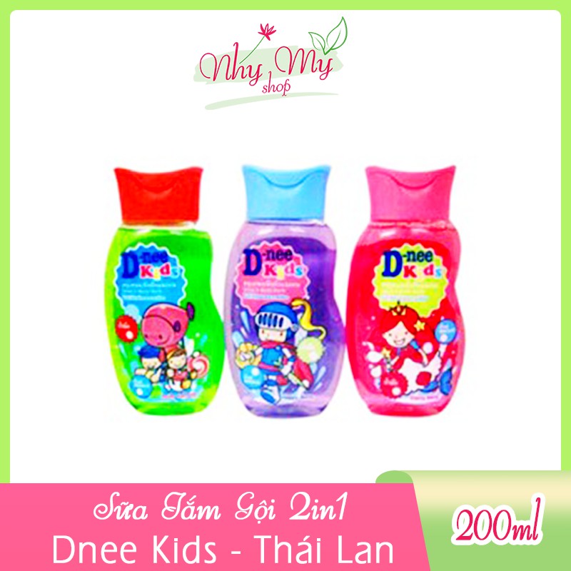 Sữa Tắm Tội Toàn Thân Cho bé Dnee Kid 200ml