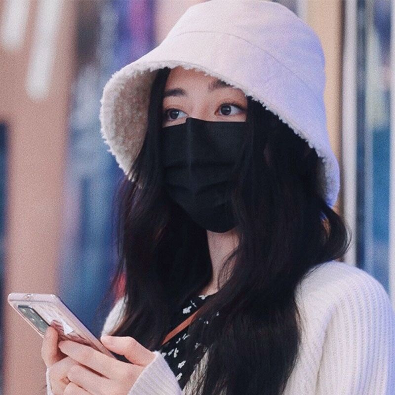 Mũ Bucket Chất Liệu Da Cừu Phong Cách Thời Trang Vintage