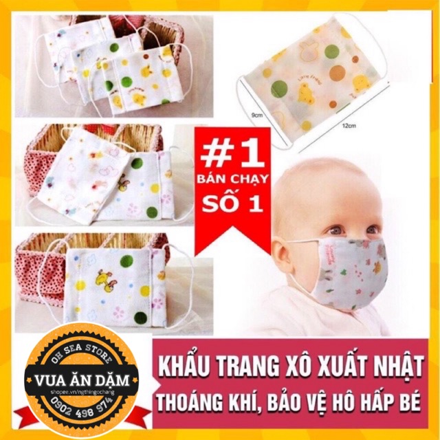 Khẩu Trang Xô mềm mại cho bé